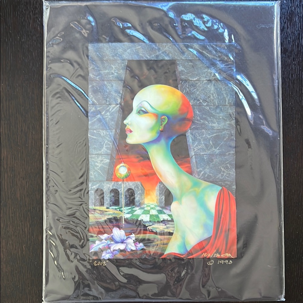 Ora Tamir “2002” signed lithograph